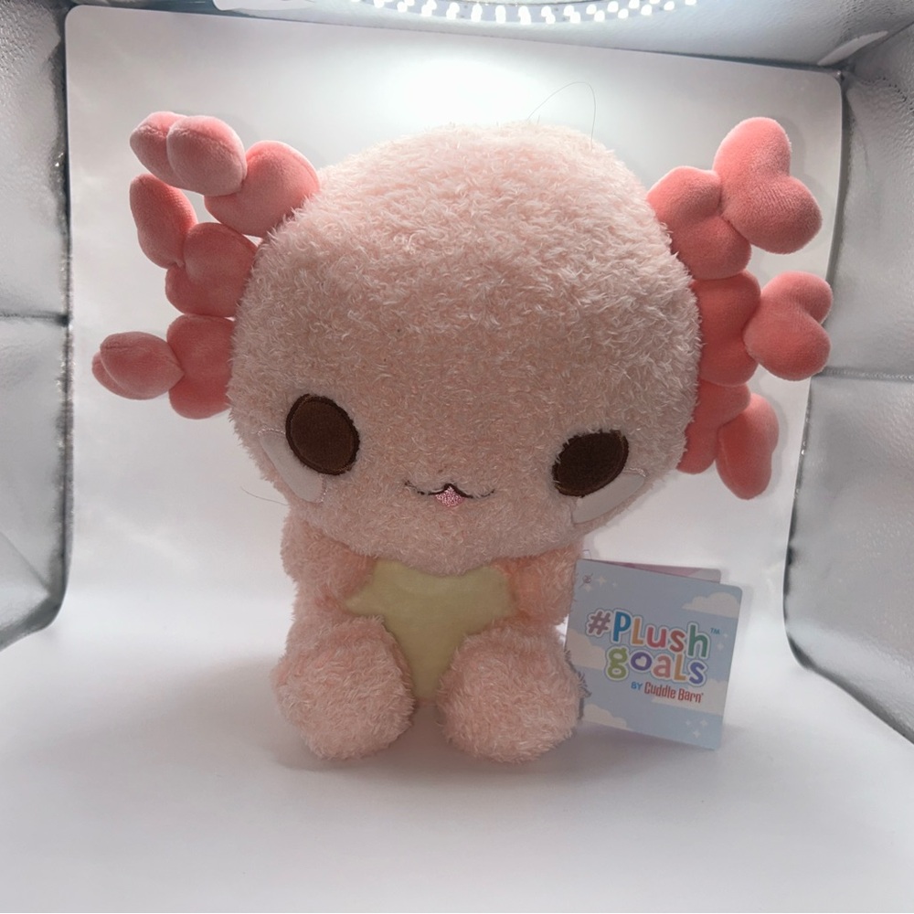 Plush Goals Axolotl Plush Toy